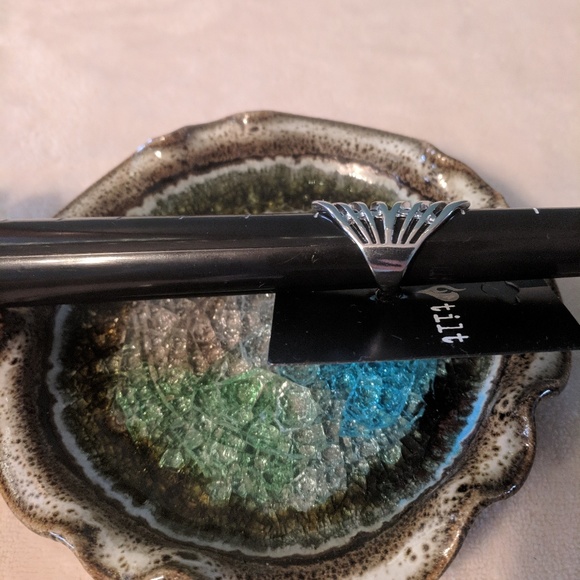 ♦️ B2G1FREE♦️Silver statement Ring - Picture 4 of 4